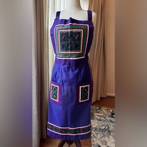 Embroidered Apron